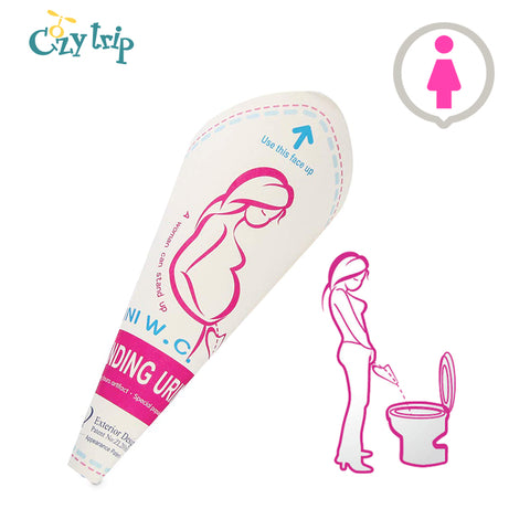 Travel Disposable Female Urination Device Convenient Standing Up